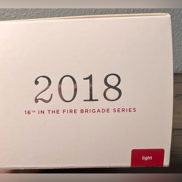 Hallmark NEW 2018 #16 Fire Brigade Series Christmas Ornament 1932 Buick Fire Eng - Picture 9 of 11